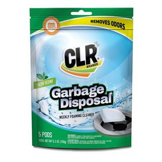 5.3 oz. Fresh & Clean Garbage Disposal Pods All Purpose Cleaner (5 Count) | The Home Depot