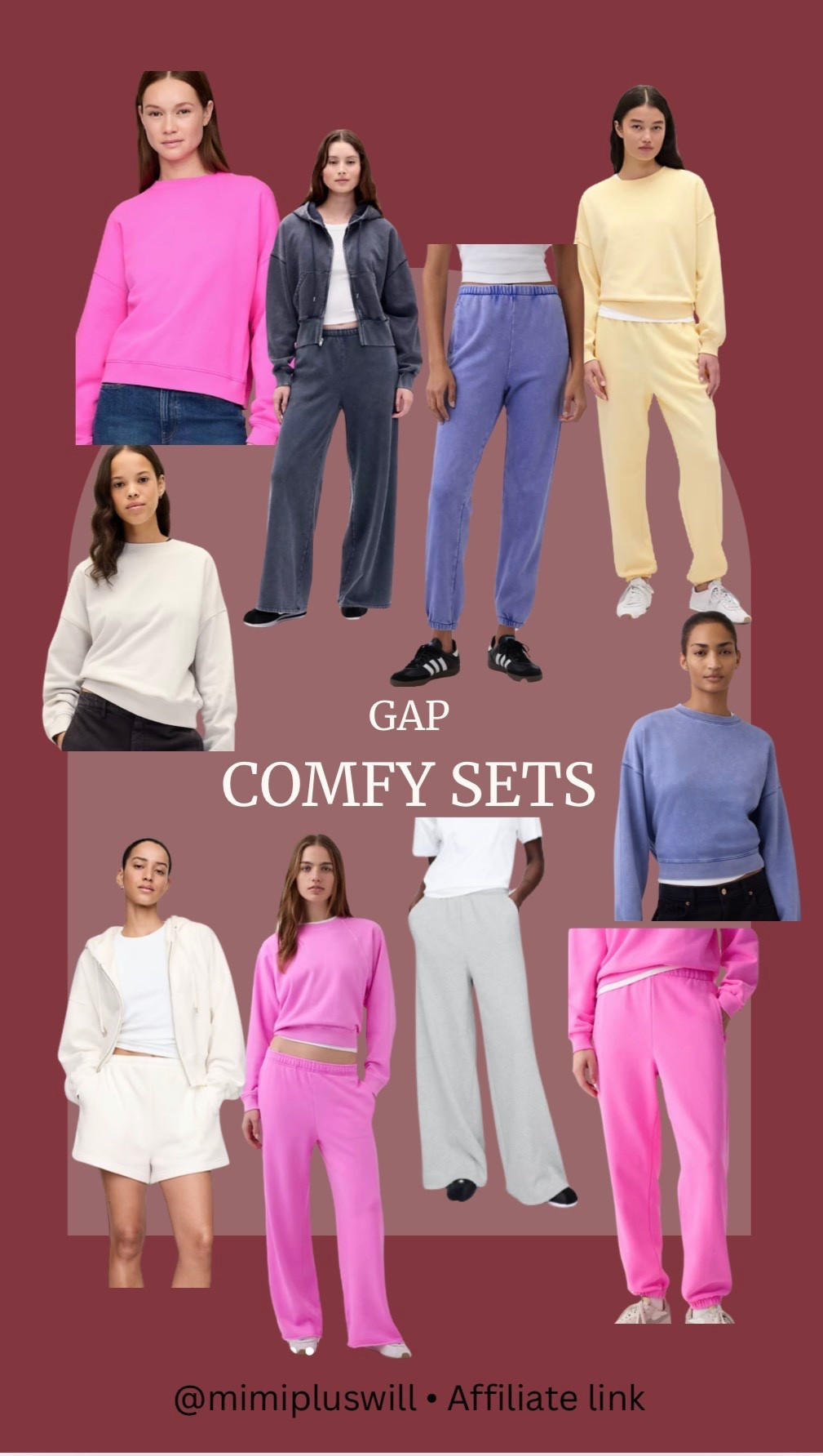 Comfy sets from GAP! 

Comfy set | joggers | travel outfit | travel set | hoodie | zip up | petite 
Follow @mimipluswill for more! 

#LTKPetite #LTKmomlife #LTKSaleAlert