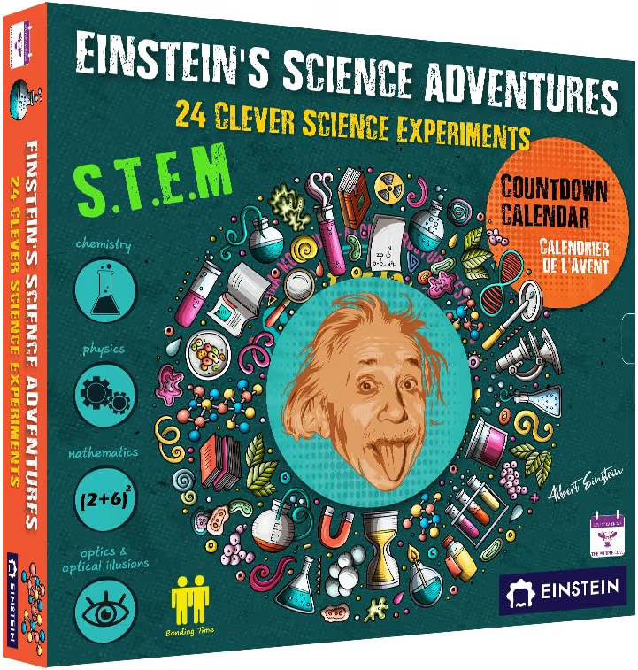 NEW 2025 Einstein Science Adventures - Advent Calendar Kit. 24 Jaw-dropping Science Tricks for Ki... | Amazon (US)