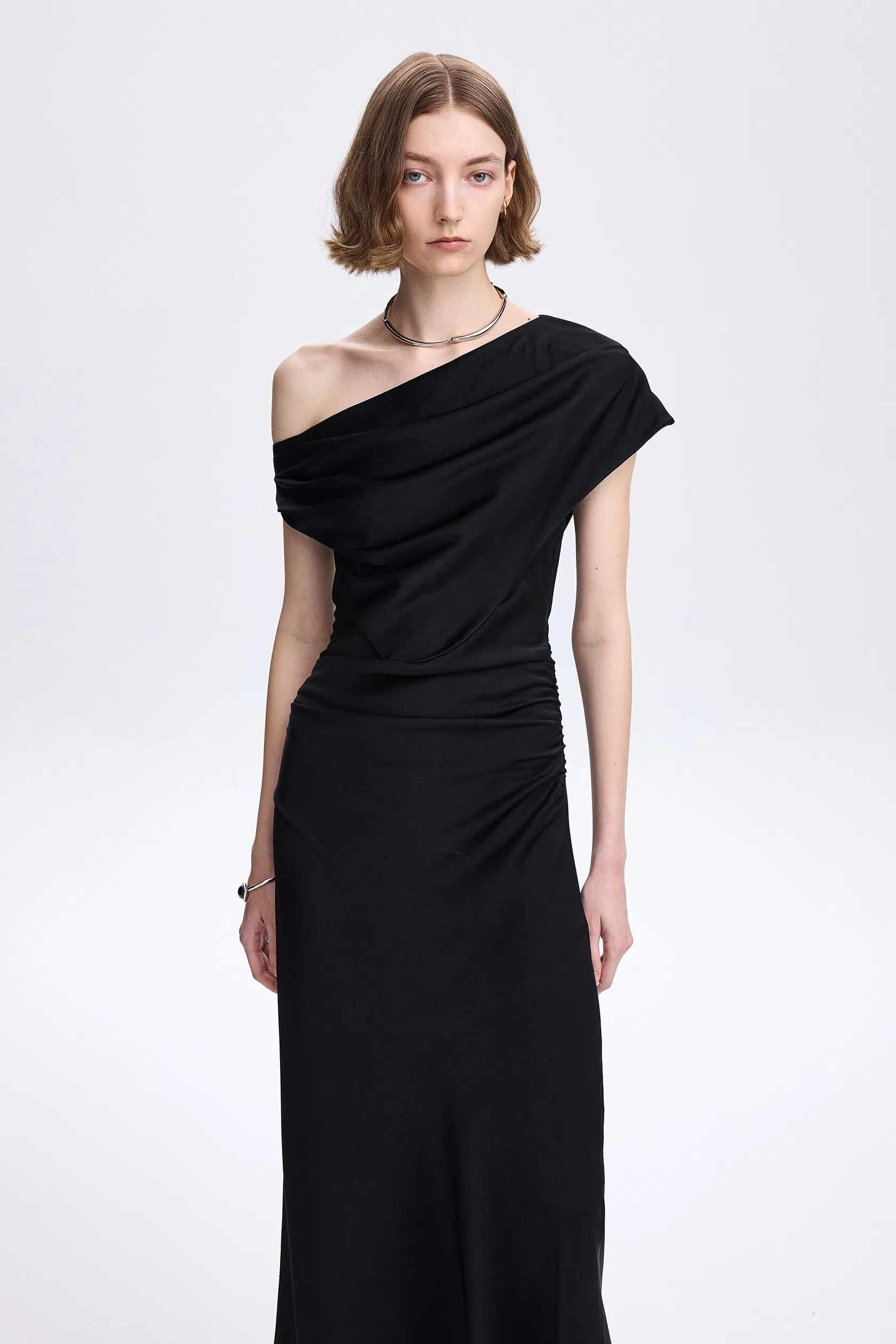 Eirlys One Shoulder Gown | Fabrique