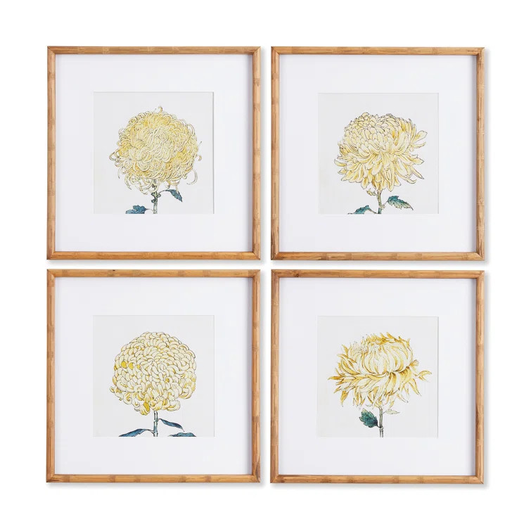 Chrysanthemum by Napa Home And Garden (Set of 4) | Wayfair North America