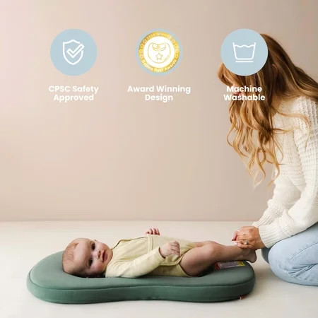 Snuggle Me® Curve Lite Baby Lounger - Moss | Walmart (US)