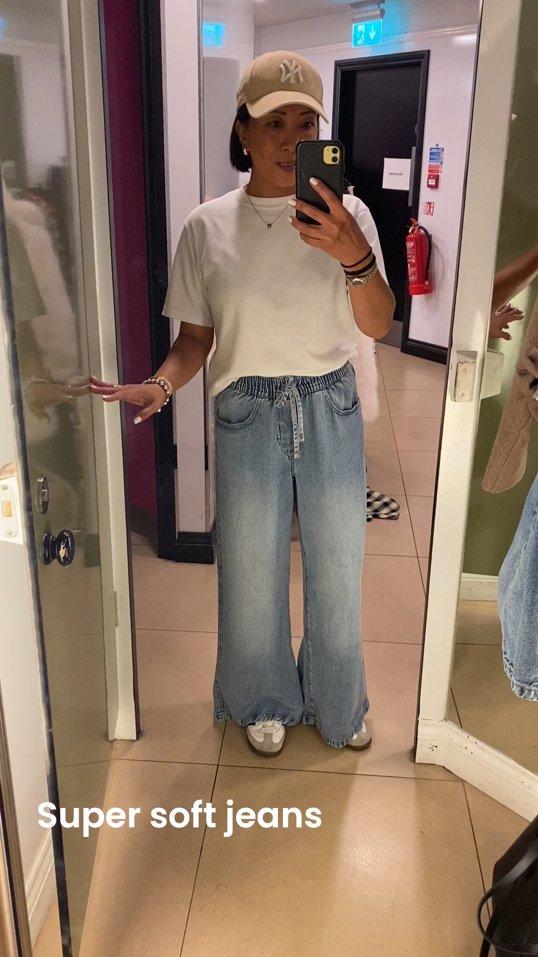 Elasticated waist for the win! Super soft and super comfy and a generous cut (I wear uk6 short leg) 

#LTKjeans #LTKpetite