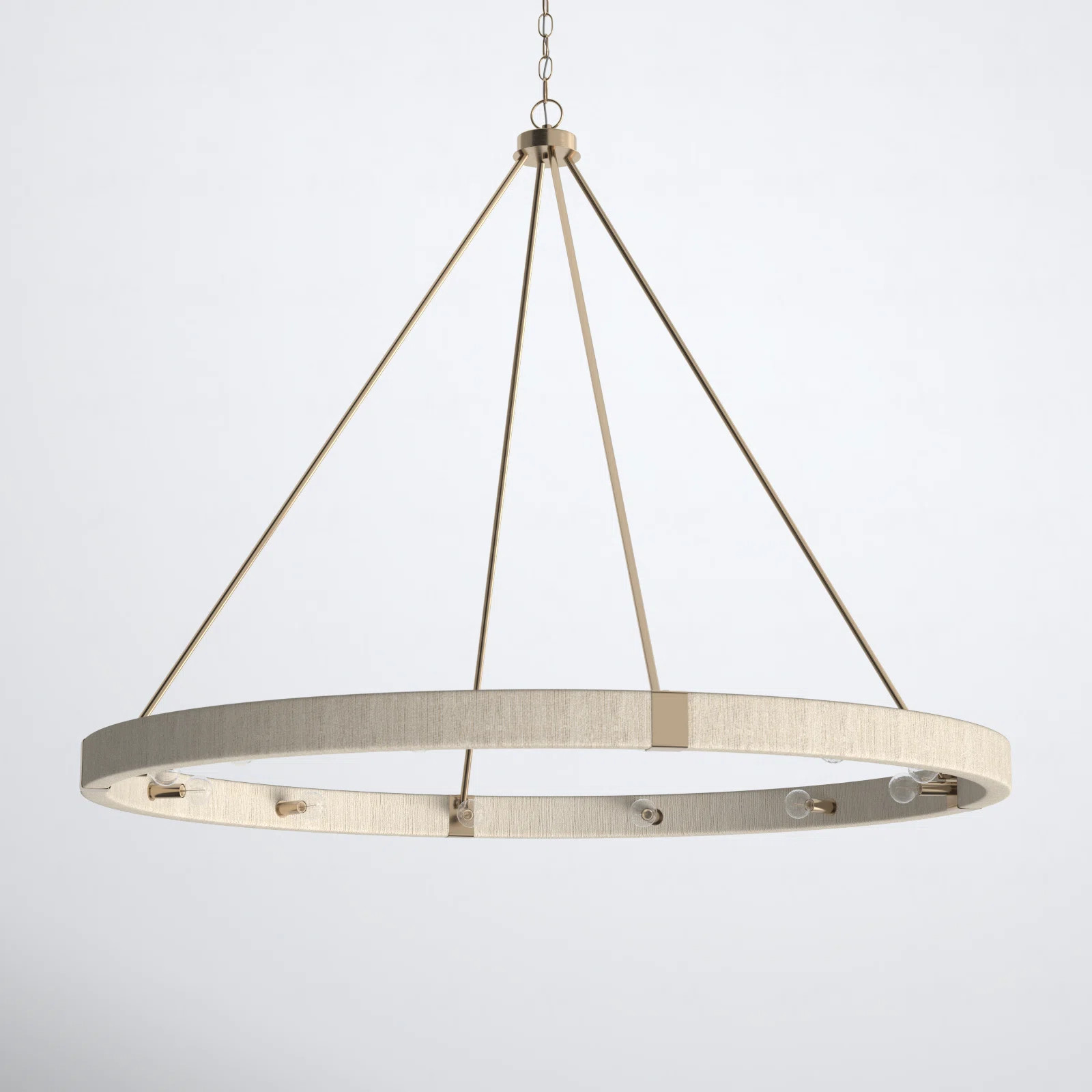 Dorrin Wagon Wheel Chandelier | Birch Lane