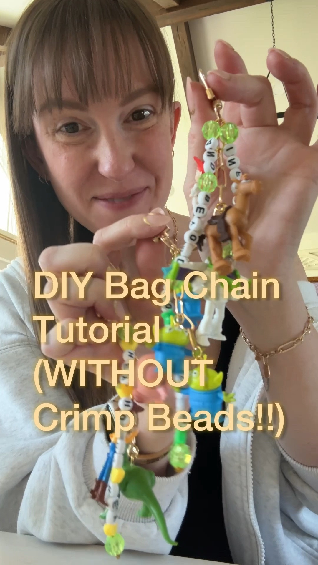 DIY bag charm tutorial - WITHOUT crimp beads!!

#LTKvlog #LTKTravel #LTKmomlife
