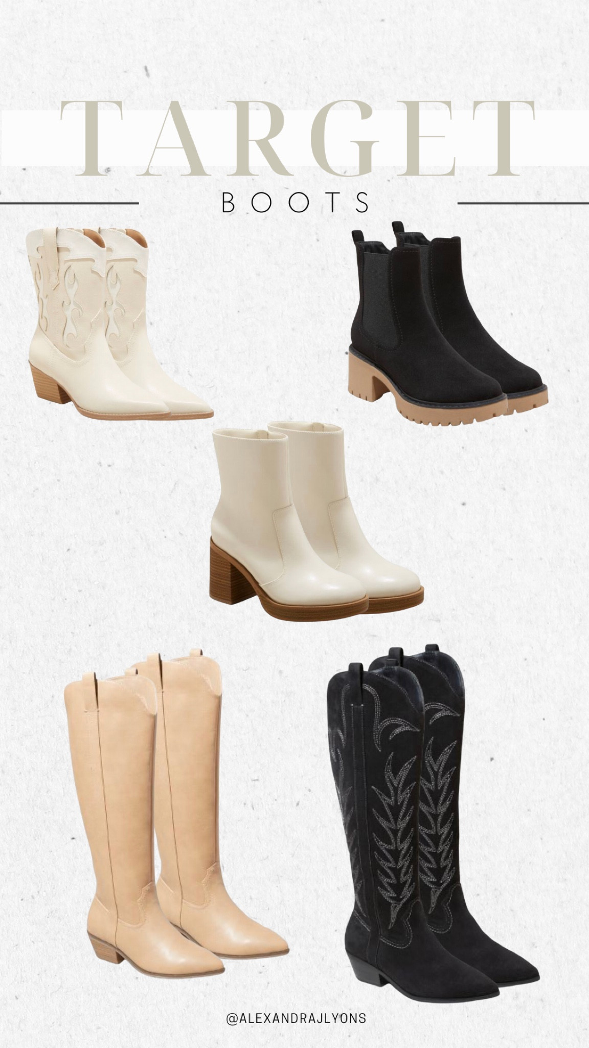 Too early for boots shopping? Never 

I am a true size 6!

#LTKshoecrush #LTKunder50 #LTKSeasonal