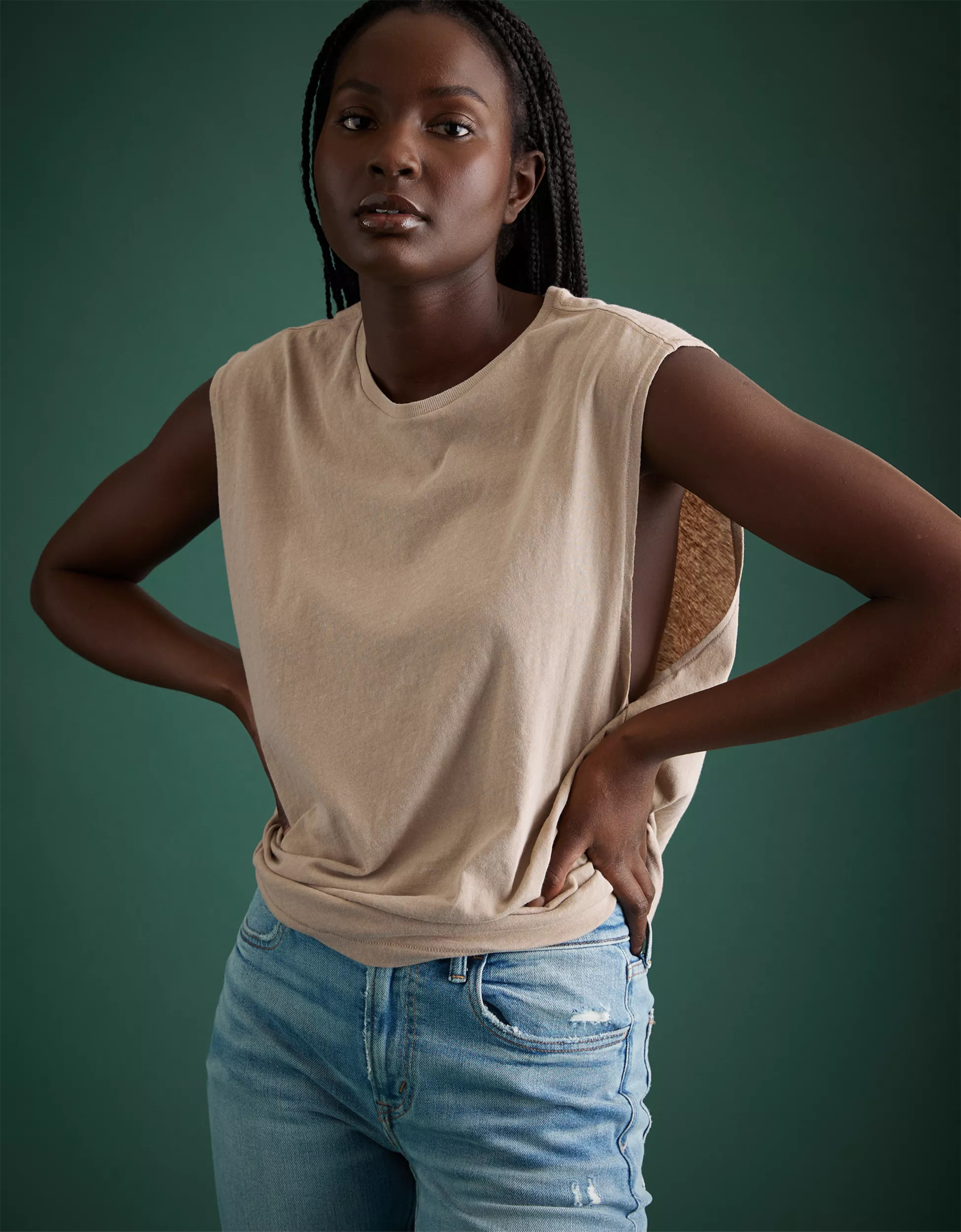 AE77 Premium Muscle Tank Top | American Eagle Outfitters (US & CA)