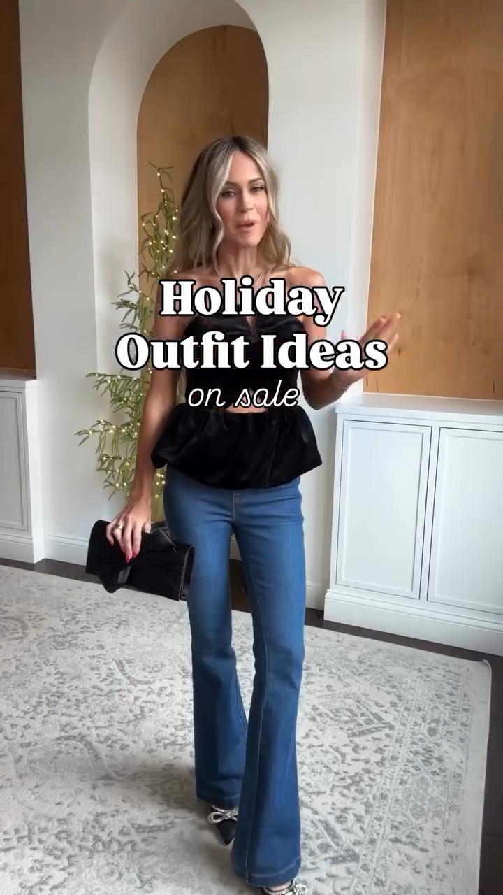 

Holiday outfit ideas on sale today - gorgeous statement tops to pair with jeans or elevated bottoms, coordinating sets that can be mixed and matched, bubble hem skirt to pair with festive sweaters, and of course sequin skirts that are too fun to pass up this holiday season! Perfect for your holiday parties!

#holidayoutfits #holidayoutfitideas

#LTKSaleAlert #LTKCyberWeek #LTKHoliday