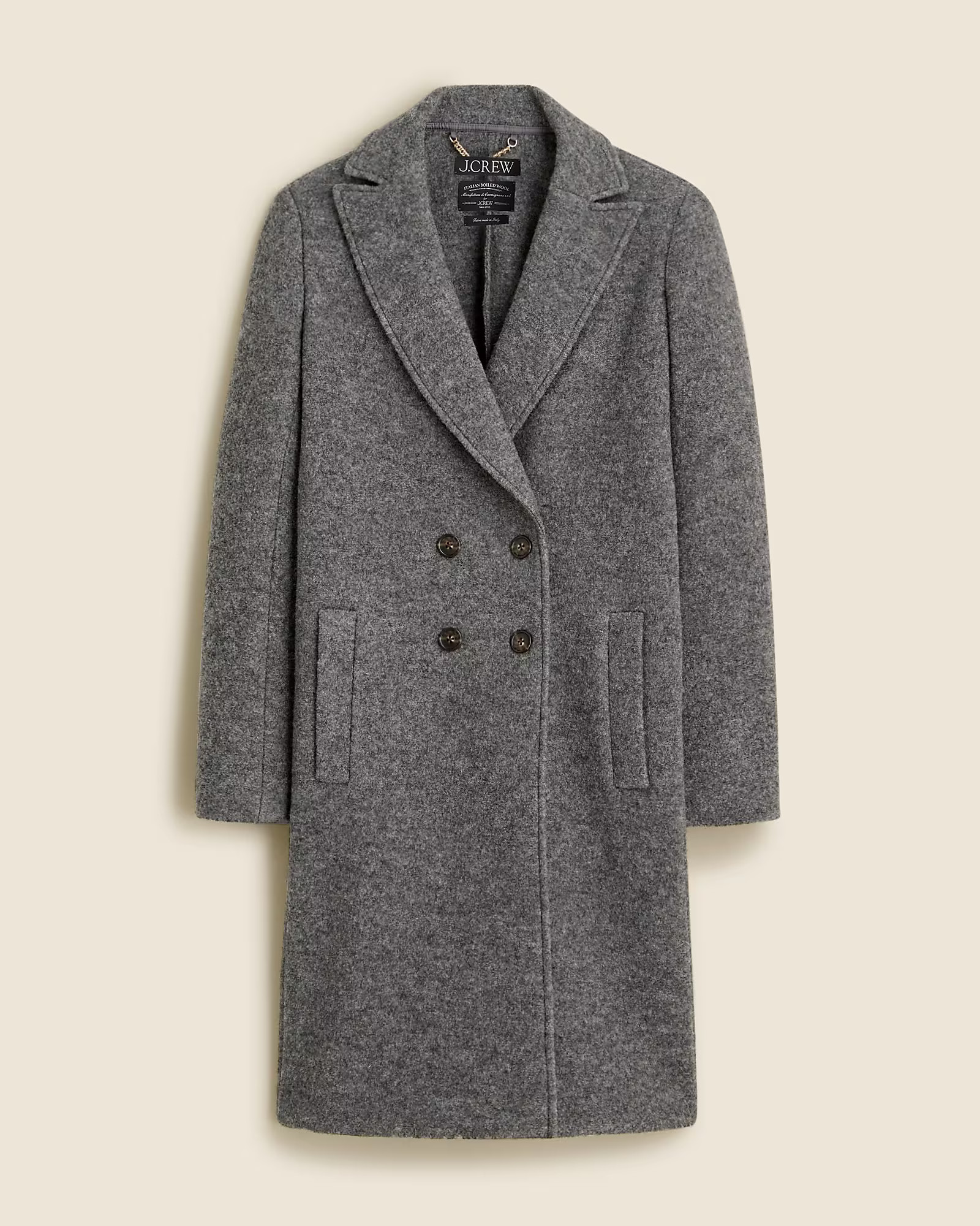 Daphne topcoat in Italian boiled wool | J. Crew US