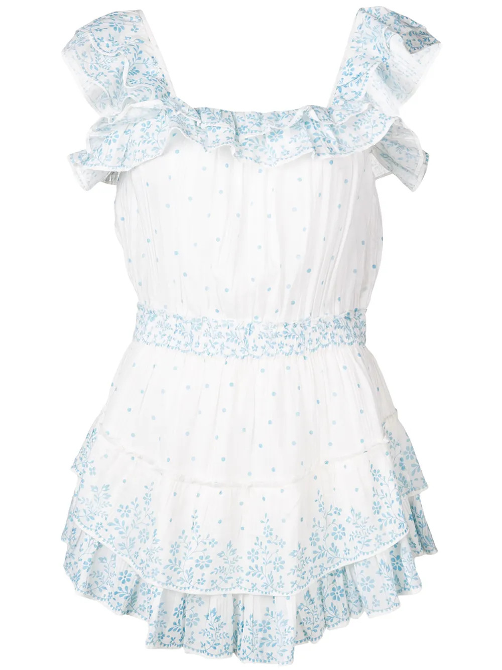 Love Shack Fancy Marina dress - White | FarFetch Global