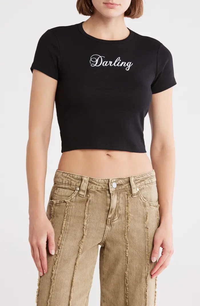 Ripple Junction Darling Script T-Shirt | Nordstromrack | Nordstrom Rack