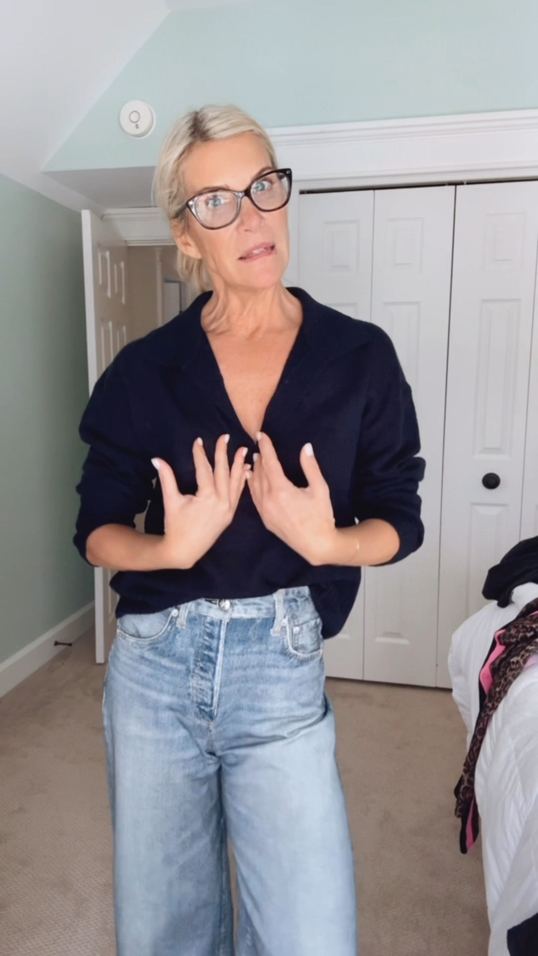 I love navy. Always have. It just feels polished without trying. This sweater  is light, easy, and works with literally everything — jeans, white pants. 

#LTKstyle #LTKwear #LTKfinds #classicstyle #everydaystyle #navylook #simpleoutfits #casualchic #wardrobebasics #springstyle

#LTKootd #LTKOver40