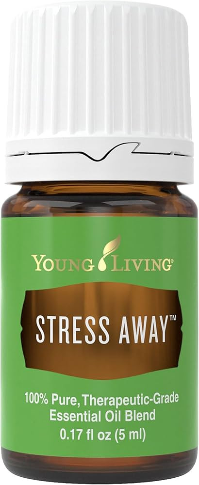 Young Living Stress Away Essential Oil Blend - Relaxing and Calming - 100% Pure - 5 ml - Blend of... | Amazon (US)