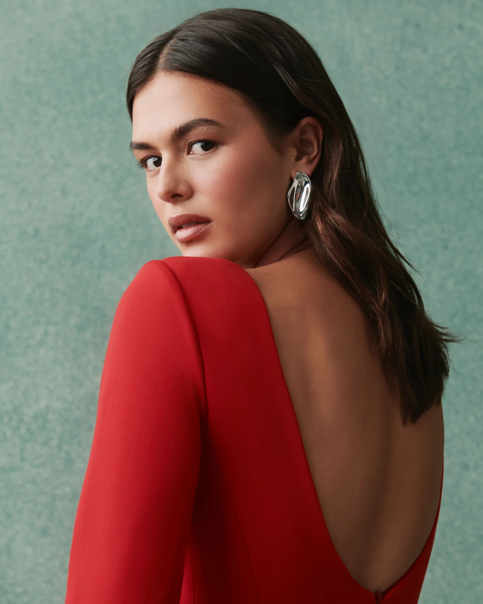 Ponte Low-Back Midi Dress | Spanx