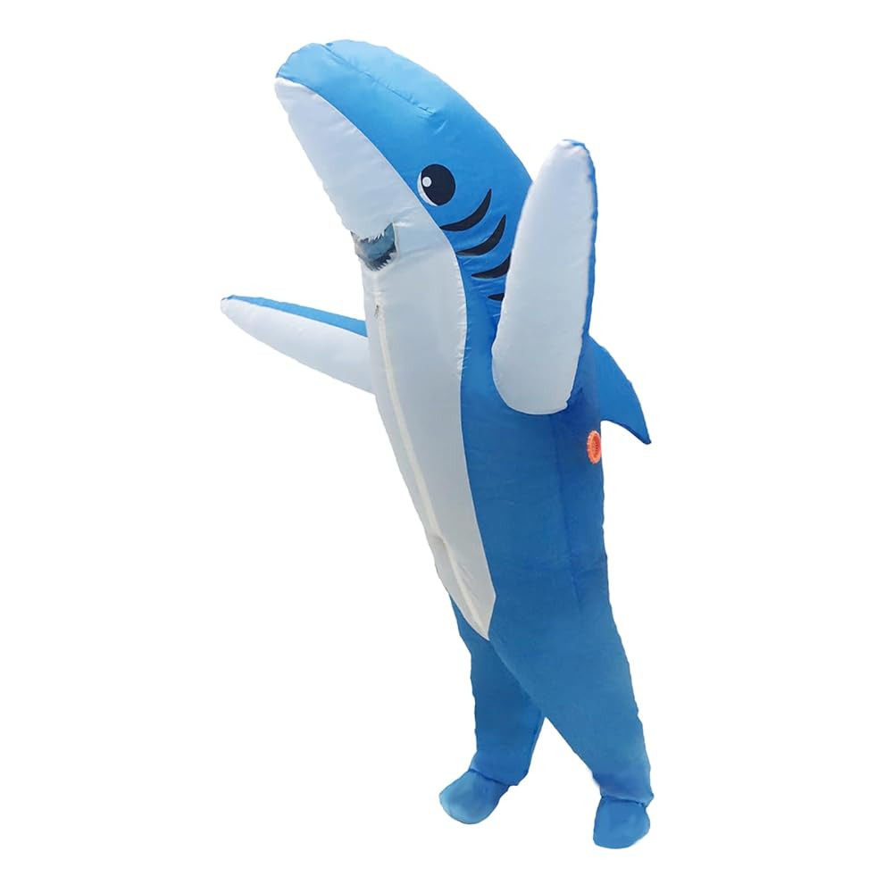 Inflatable Shark Costume Inflatable Costume Adult For Cosplay Party Halloween Christmas | Amazon (US)