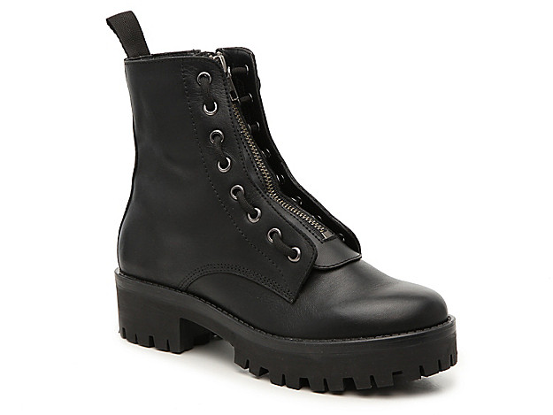 Steve Madden Patti Platform Combat Boot - Women's - Black | DSW