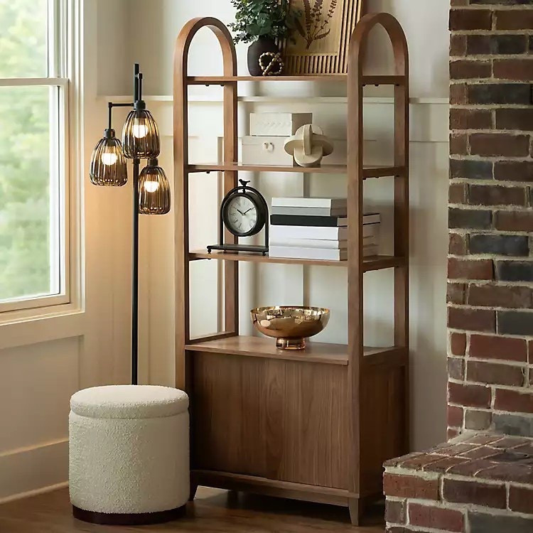 Get inspired with the Walnut Wood Harlow Bookcase with Cabinet. This beautiful bookcase will add character to your home. This bookcase is ON SALE and is under $600.

Keywords: Bookshelf, bookcase, living room, reading room, library, family room, cabinet, organizer, tv stand, chest 

#LTKHome #LTKSaleAlert #LTKHoliday