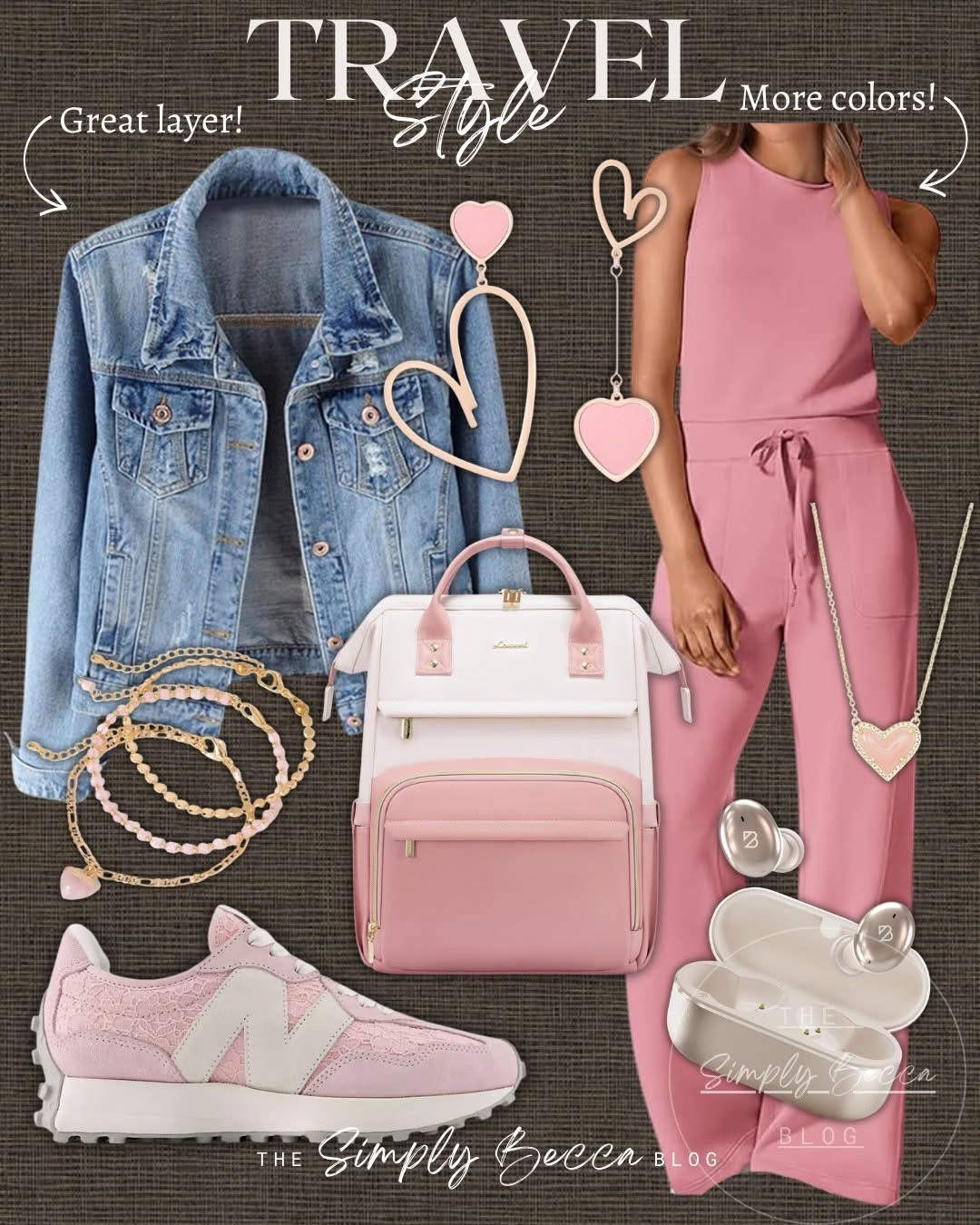 Lovvve this 😍

@amazon #amazon #ltkwomens #newbalance #heartearrings #travelstyle #vacation #backpack #earbuds 

 #LTKootd #LTKmomlife #LTKTravel