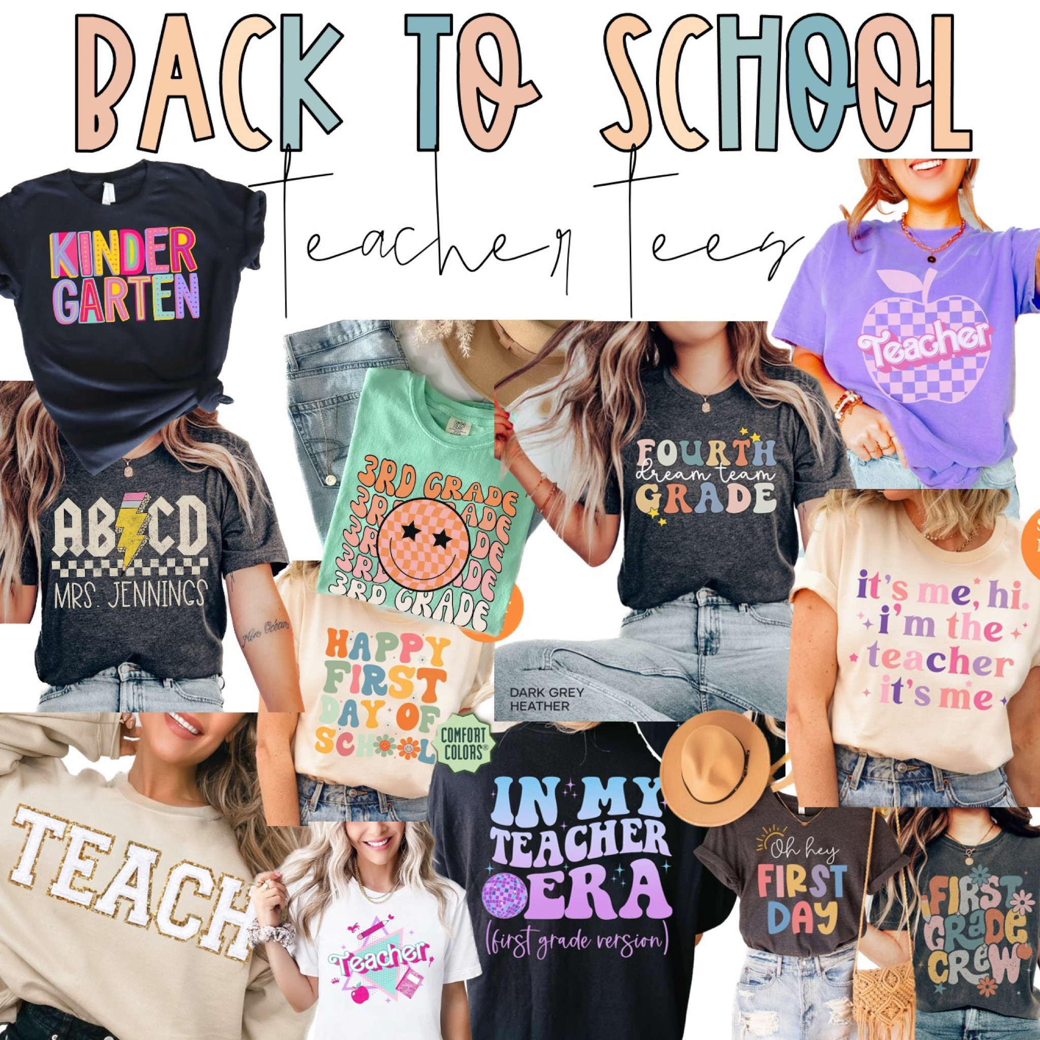 Retro Teacher Shirts Back to … curated on LTK