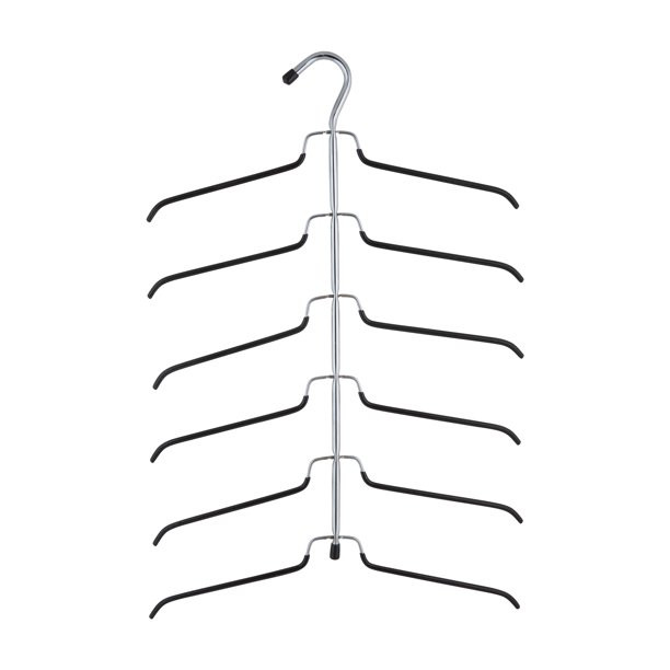 Organize It All 6 Tier Blouse Tree Hanger in Chrome - Walmart.com | Walmart (US)