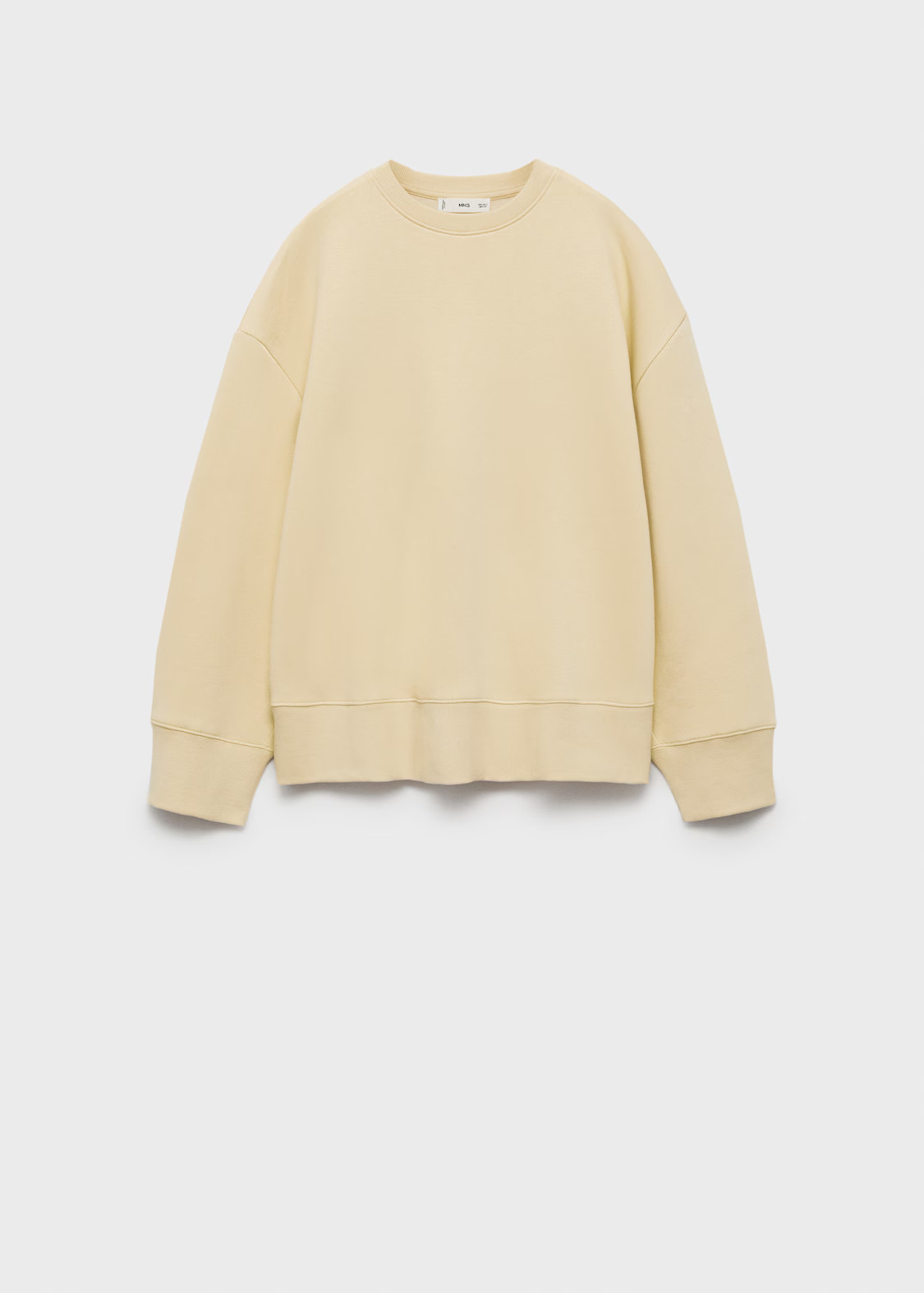 Oversize cotton sweatshirt - Women | MANGO United Kingdom | MANGO (UK)
