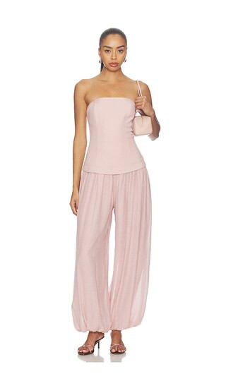 Lowen Jumpsuit in Dusty Pink | Revolve Clothing (Global)