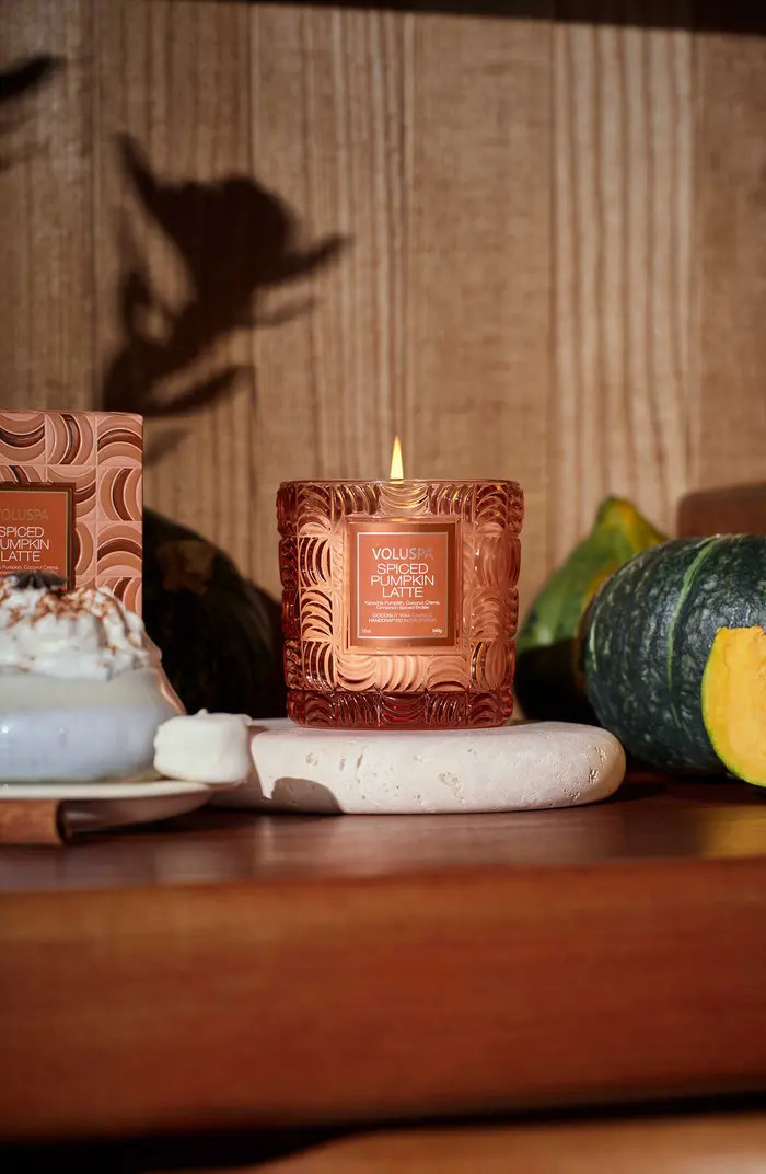 Voluspa Spiced Pumpkin Latte Classic Candle | Nordstrom | Nordstrom
