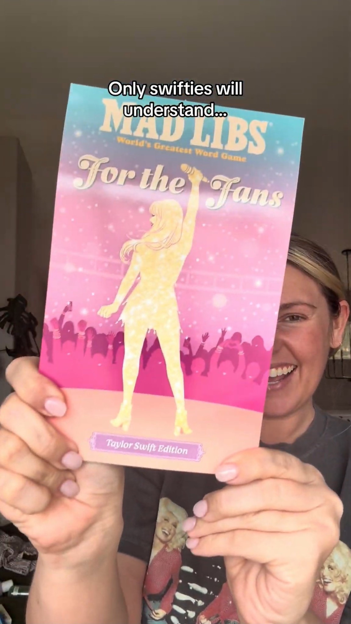 Swifties, get ready to laugh and sing along! 🎤✨ Mad Libs: For The Fans – Taylor Swift Edition turns your favorite lyrics into hilarious, fill-in-the-blank fun for solo play or with friends.

#taylorswiftfan #madlibsfun #swiftiesunite #diyfun #gamesnight

#LTKSpringSale #LTKdayinmylife #LTKgrwm