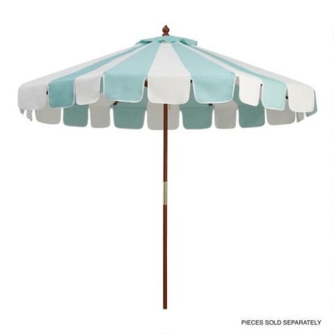 Golf Stripe 9 Ft Replacement Umbrella Canopy | World Market