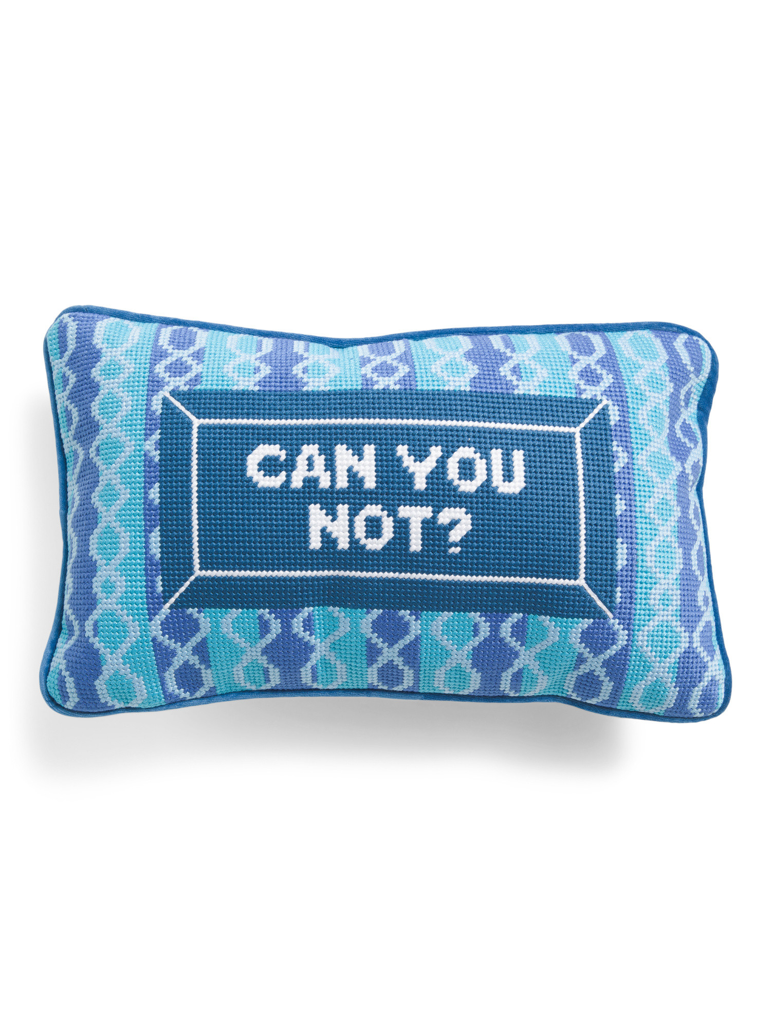 9x12 Can You Not Needlepoint Pillow | Throw Pillows | Marshalls | Marshalls