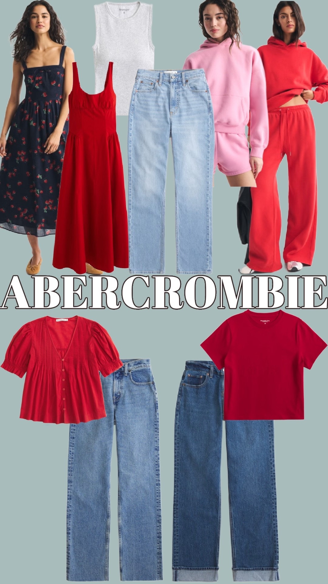 Abercrombie sale! Use code: DENIMAF for an additional 15% off!

Jeans, denim sale, spring dress, Valentine’s Day outfitt

#LTKSaleAlert #LTKSeasonal #LTKValentine