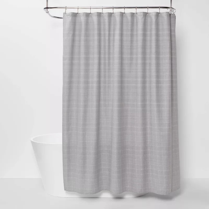 Plaid Shower Curtain - Threshold™ | Target