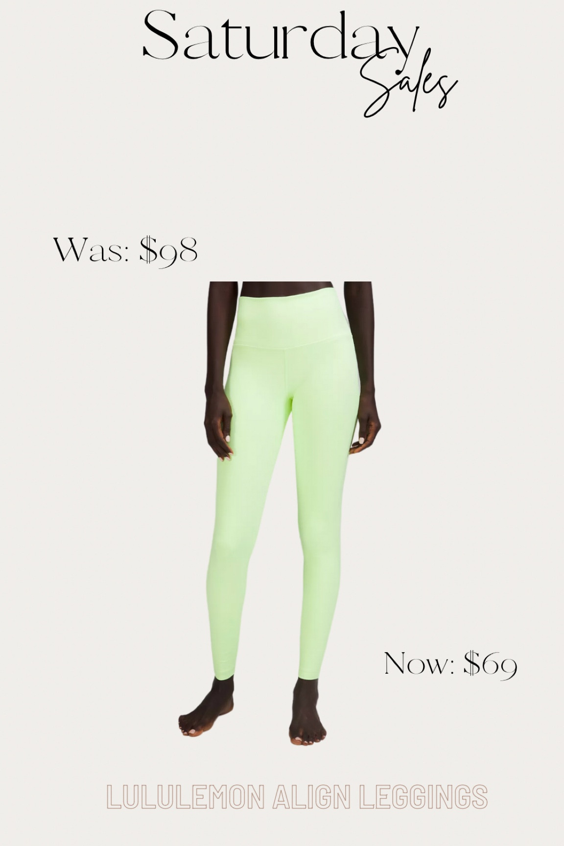 Saturday sales: these #lululemon align leggings are the perfect color for spring & they’re on sale! 

#LTKstyletip #LTKfit #LTKsalealert