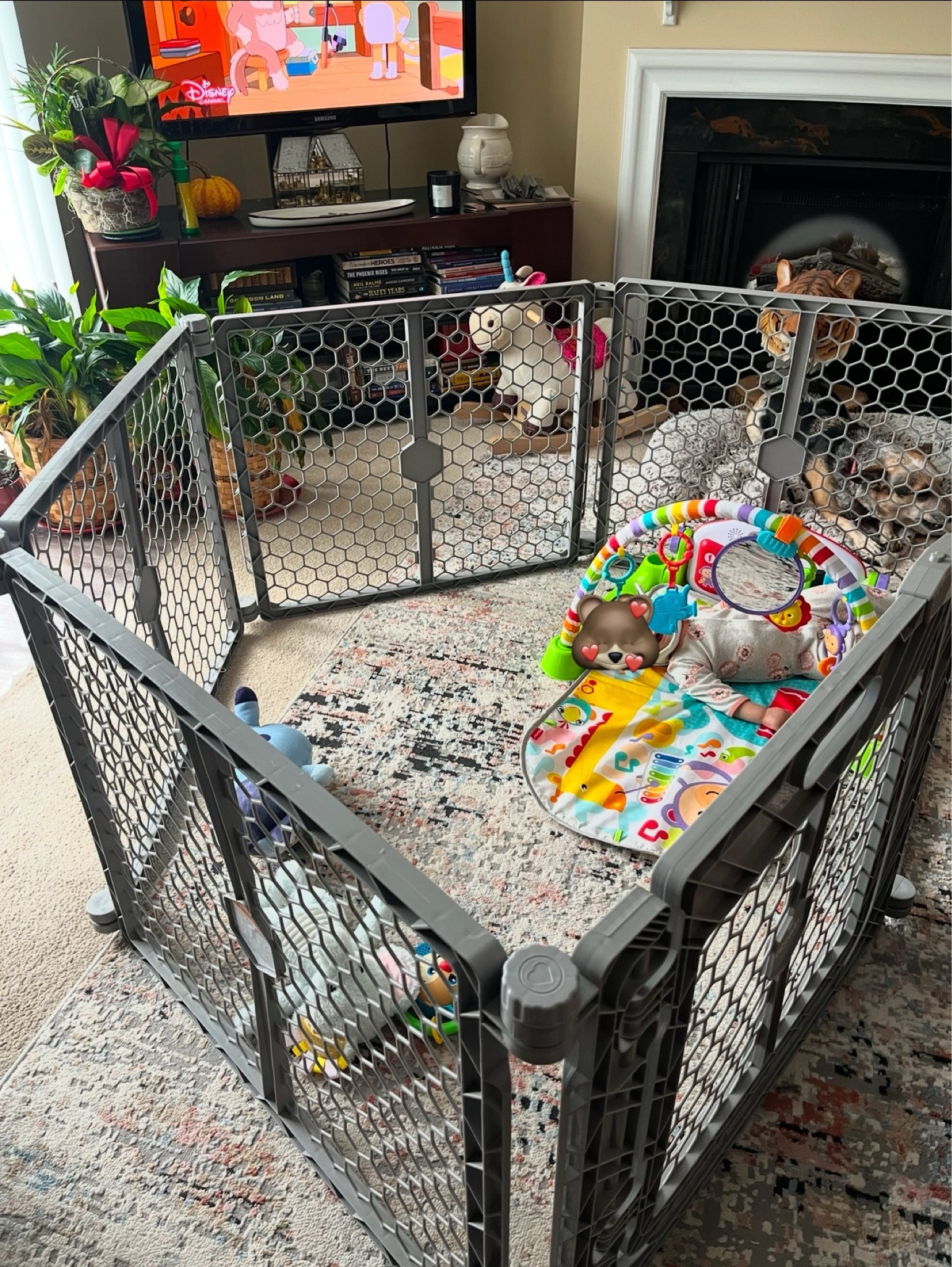 SUPERWIDE: Fits opens up to 192 inches wide and stands 26 inches tall
2-IN-1: Can convert from a super wide gate to an 6-panel play yard. No tools require, quick and easy
CONFIGURABLE: Each panel can be adjusted to fit almost any opening. Great for wide spaces, angled openings, hallway, doorway or bottom of stairs. Folds flat for storage
DURABLE AND CONVENIENT: The design is durable and convenient.
SAFETY: Wall mounted for added security and protection. Meets all current safety standards. For children up to 24 months and great for pets too

#LTKHome #LTKBump #LTKBaby