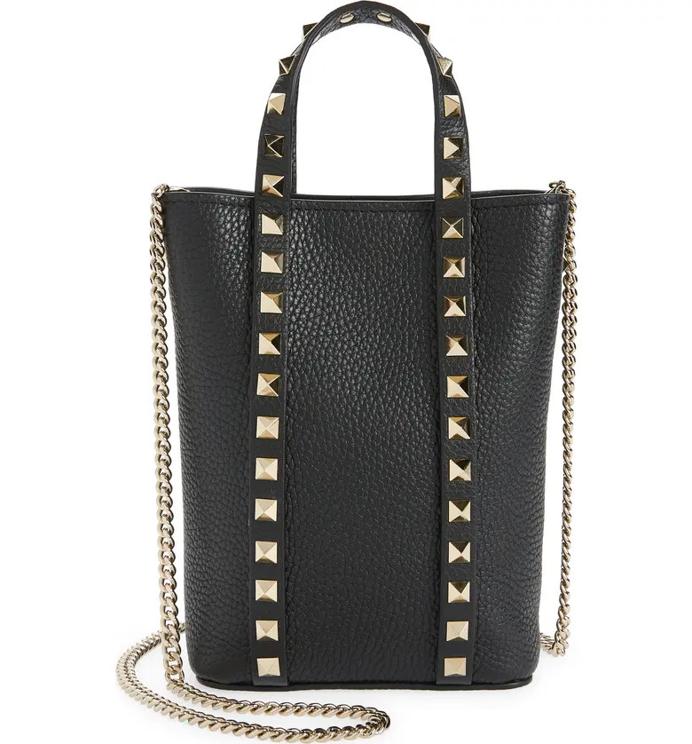 Rockstud Leather Tote | Nordstrom