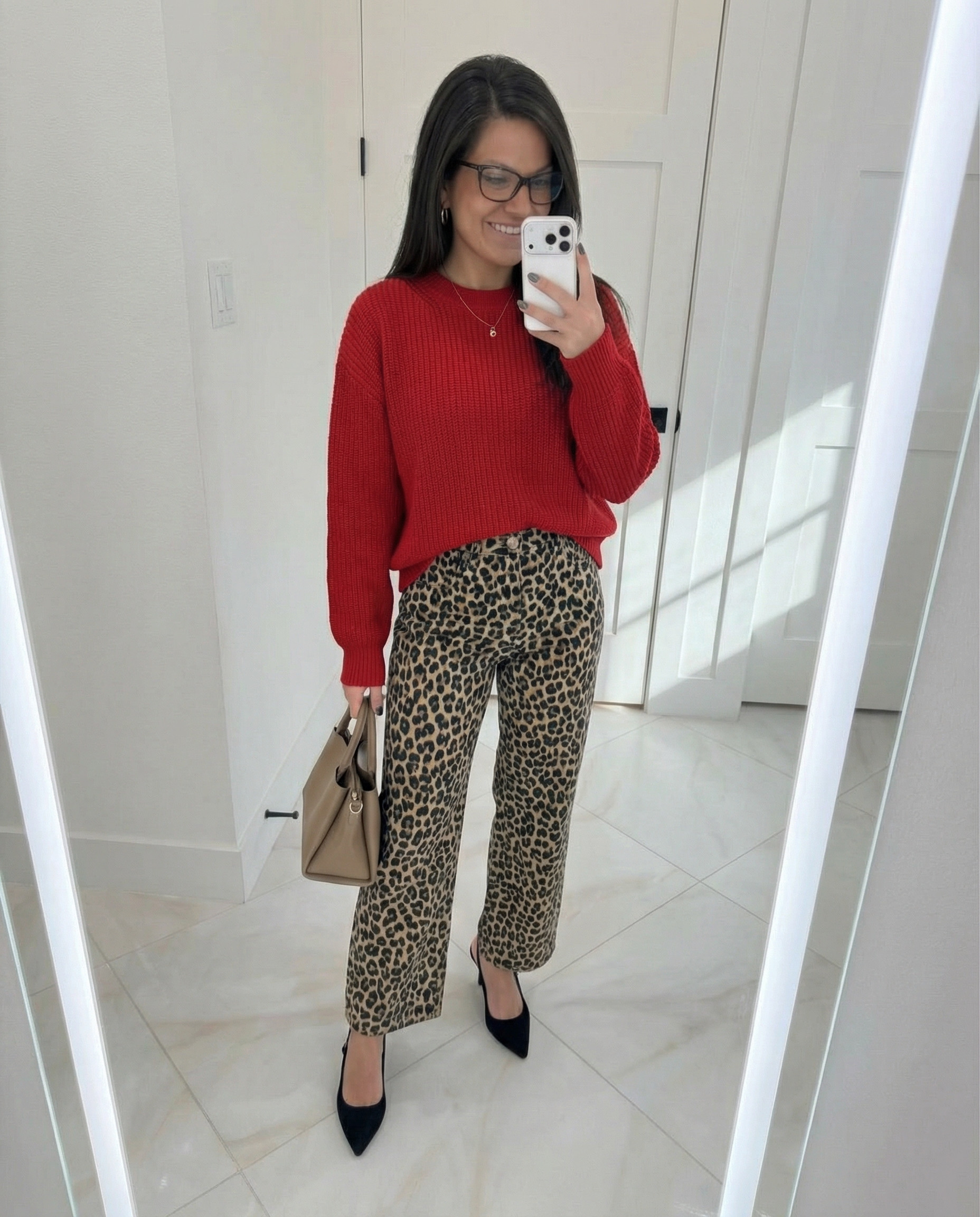 🐆 Leopard Pants. Red Sweater. Zero Apologies. 🔥

Bold meets effortless in this combo. The leopard pants bring the attitude, the red sweater keeps it classic, and together they say “yes, I planned this… and no, I’m not toning it down.”

#LTKStyle
#LTKFashion
#LeopardPrint
#RedSweater
#BoldStyle
#EverydayChic
#OutfitInspo
#CasualGlam
#AmazonFashion
#StyledNotStressed
#StatementStyle
#FallOutfitInspo
#ShopMyLook

#LTKWorkwear #LTKootd