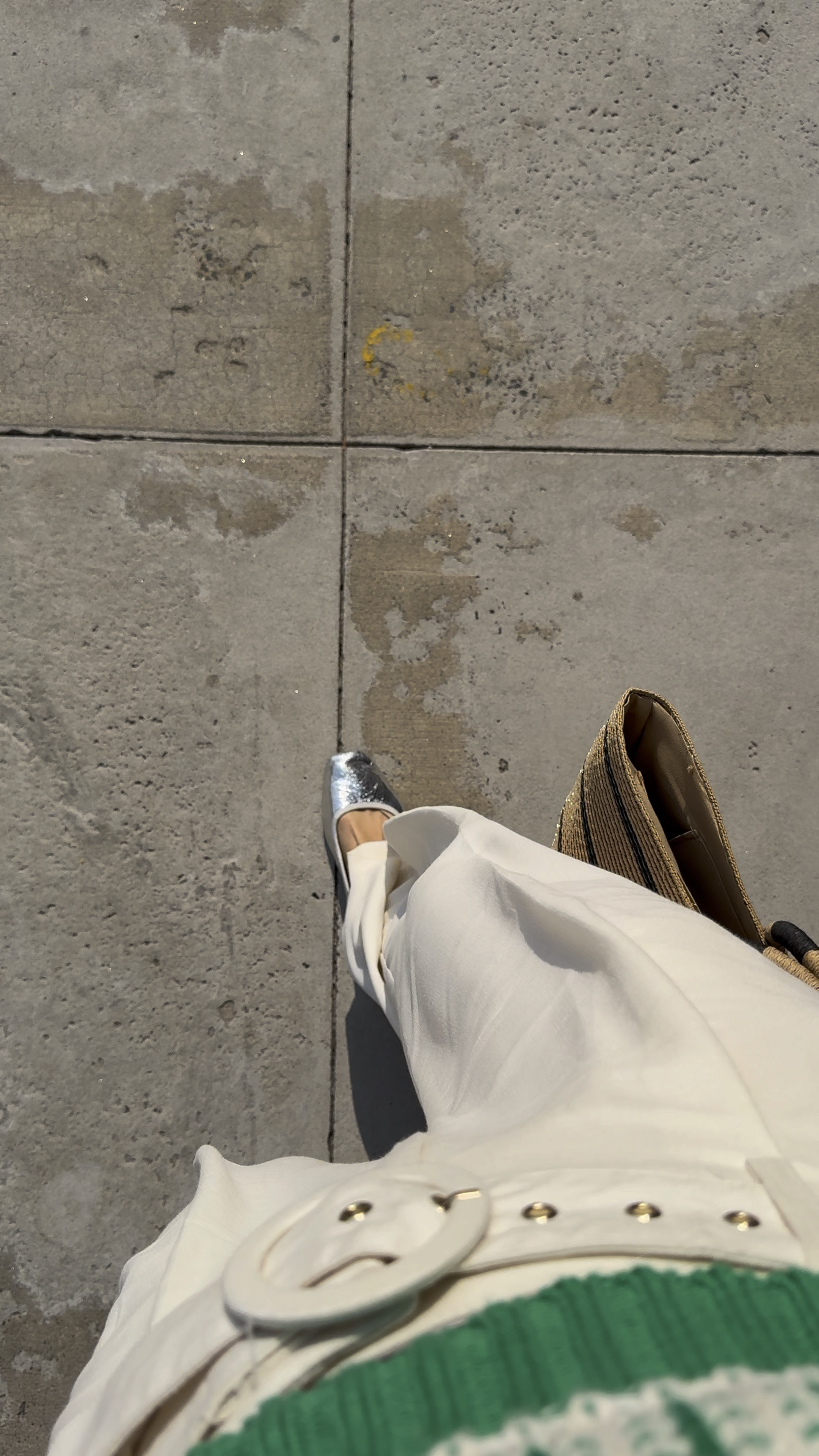 Workwear outfit inspo. Found this silver Mary Jane’s and they are the icing on my outfits now 🍒
Fit is tts, very comfy. 
Linking similar pants and top to this set. 

#LTKShoeCrush #LTKWorkwear #LTKSeasonal