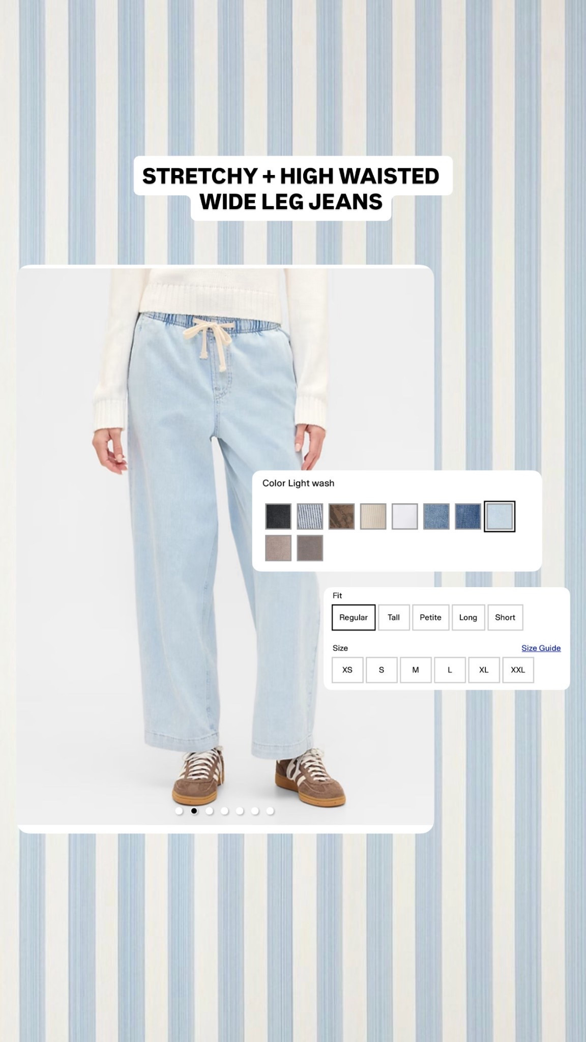 Loving these pull on high waisted Jeans for everyday mom life! 

Under $40 right now and use code “GFFRIEND” to save more + free shipping!

I’m 5’10” and I ordered a small long!! 🤍

#LTKTall #LTKootd #LTKmomlife