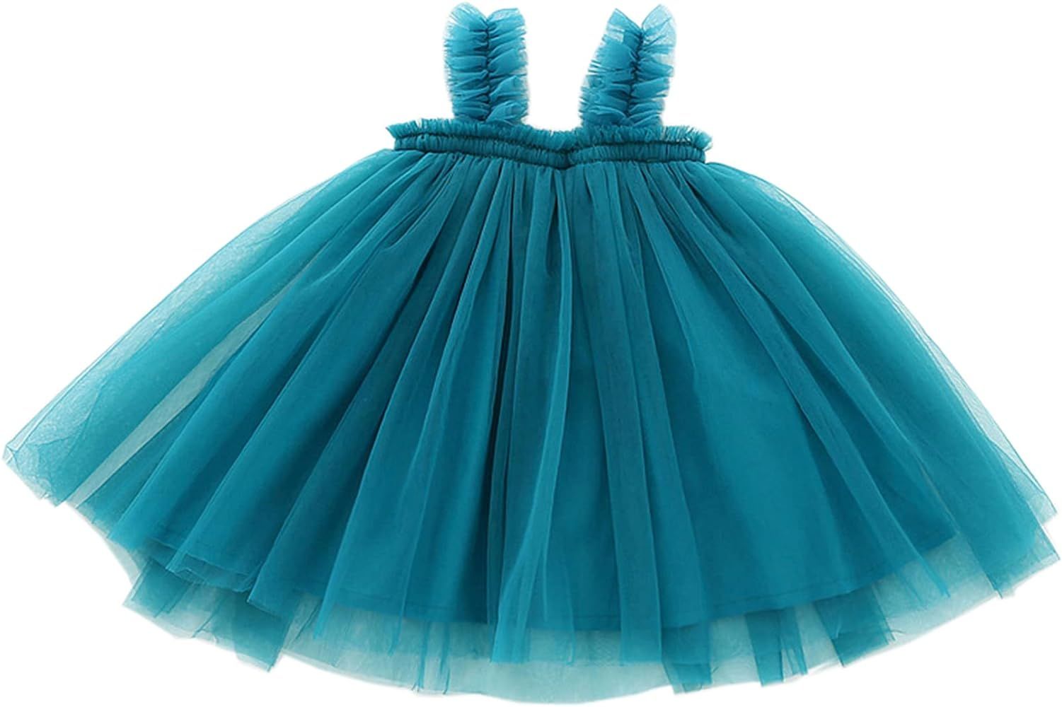 JNKLWPJS Baby Girls Tutu Dress Toddler Party Tulle Sundress Infant Princess Dresses | Amazon (US)