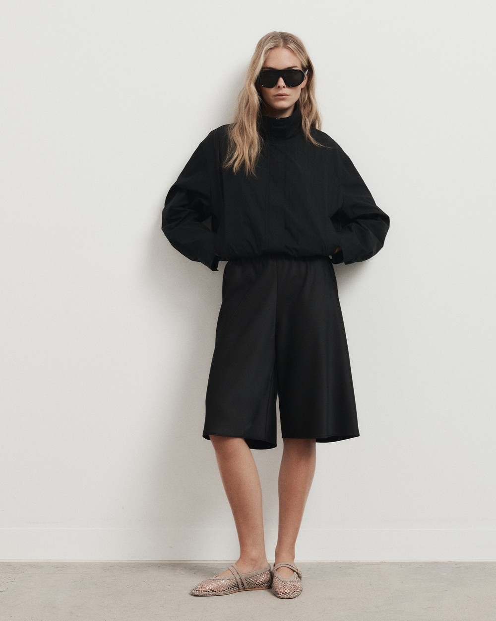 Witchery - Satin Bermuda Short - Shorts (Black) Satin Bermuda Short | THE ICONIC (AU & NZ)