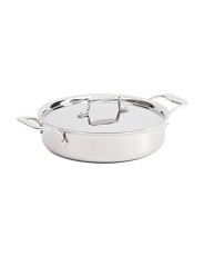 Made In Usa 4qt 5-Ply Stainless Steel Sauteuse Slightly Blemished | TJ Maxx