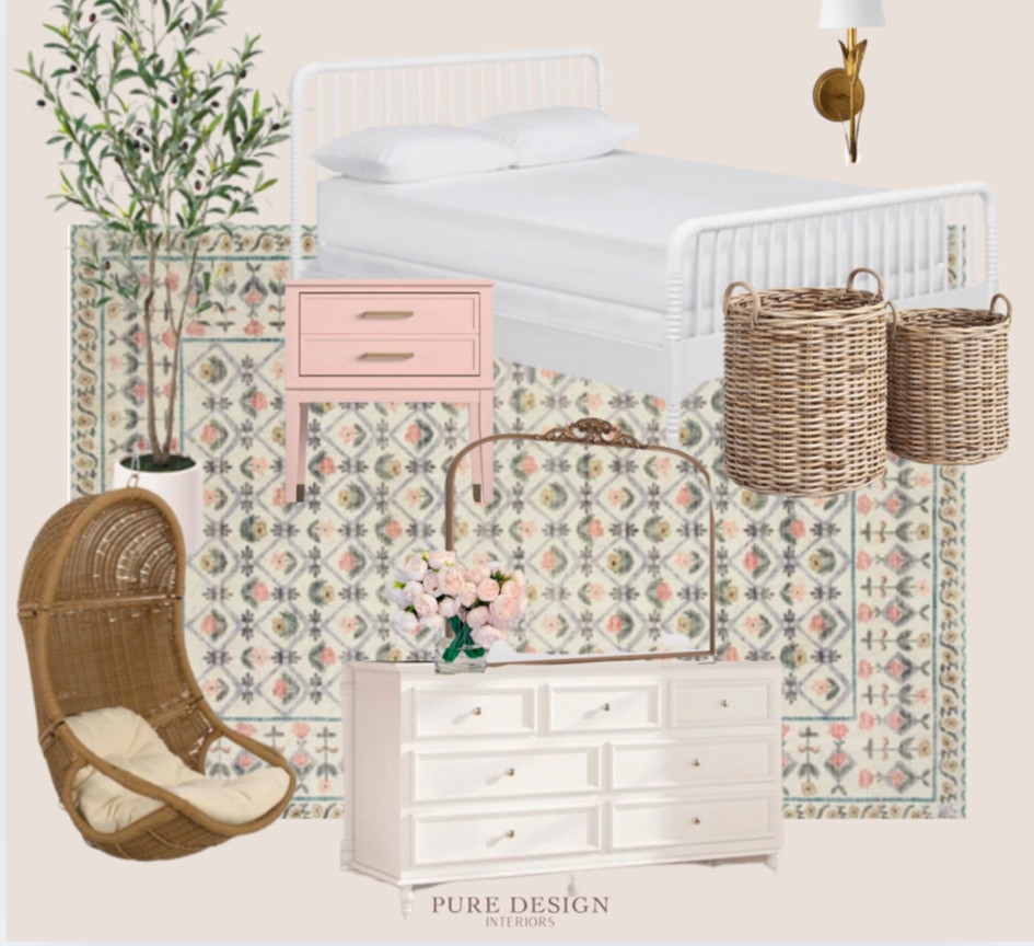 Toddler girl bedroom Inspo!