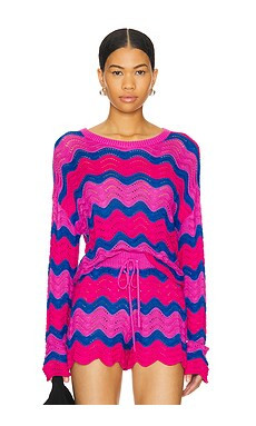 BEACH RIOT Beach Sweater in Orchid Wave from Revolve.com | Revolve Clothing (Global)