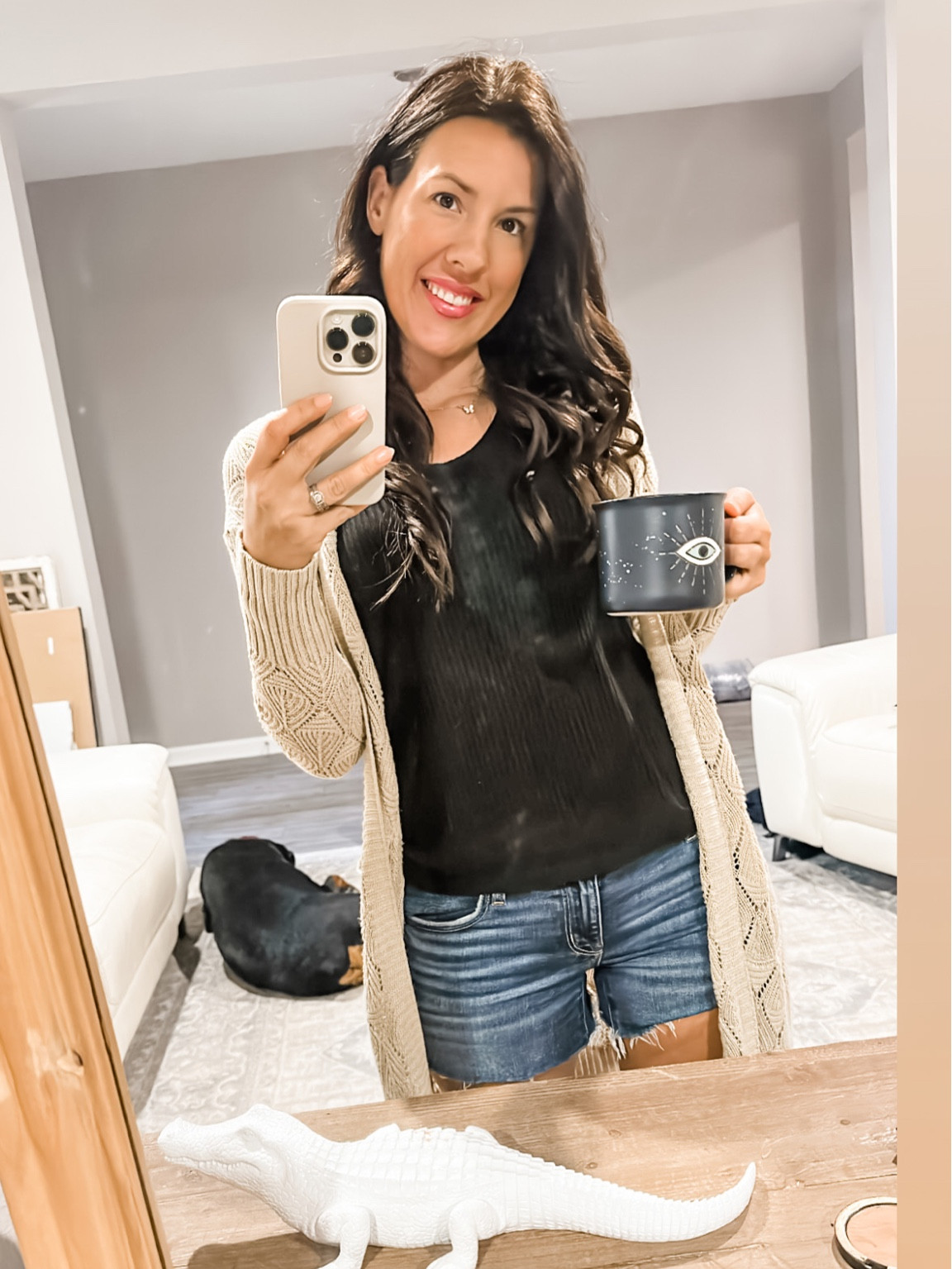 These shorts are everything I have been needing! Not low rise but not too high waisted?  CHECK. Modest length but still stylish? CHECK. Stretch but keeps their shape throughout your day? YES! Thank you American Eagle, you did us all a solid with these cut offs!! Worth it. Buy them. Now! True to size. If you size down, for a tighter fit, the stretch helps with the comfort! 
#americaneagle #LTKspring #LTKshorts #LTKsummer #shorts #springfinds 

#LTKsalealert #LTKSeasonal