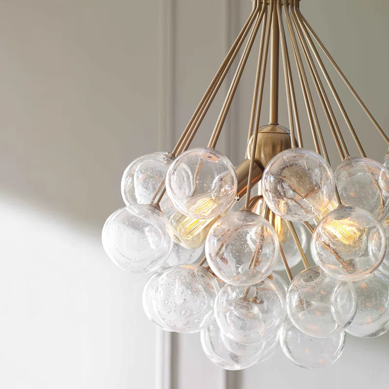 Logan 3 - Light Dimmable Sphere Chandelier | Wayfair North America