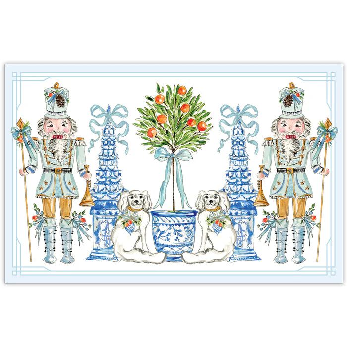 Citrus Nutcracker Placemats | Rosanne Beck Collections