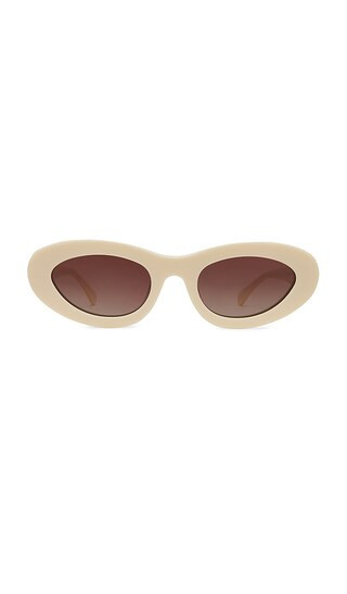 ANINE BING Roma Sunglasses in Ivory. | Revolve Clothing (Global)