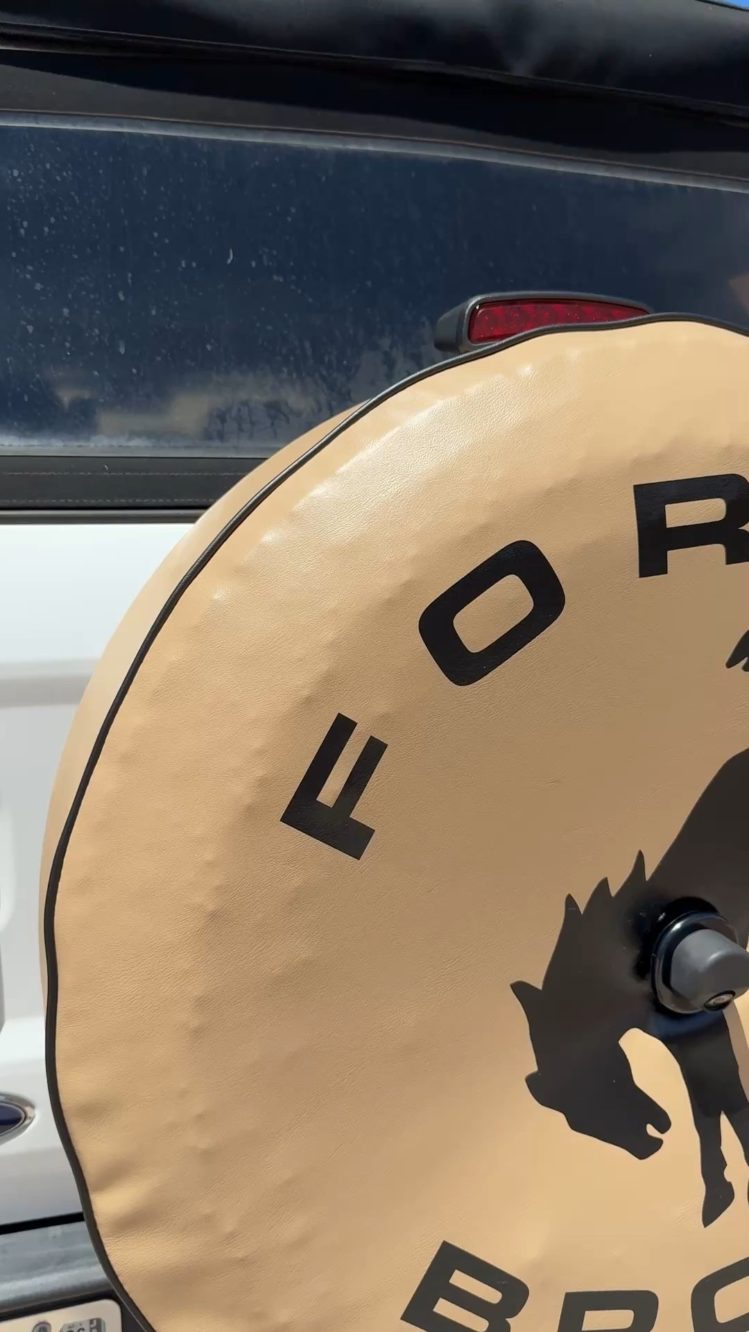 Ford Bronco 35” spare tire cover for the Sasquatch package  

I choose this one for durability and protection. I live in Arizona and the sun will literally deteriorate your tires if in the sun all day 

#LTKSeasonal