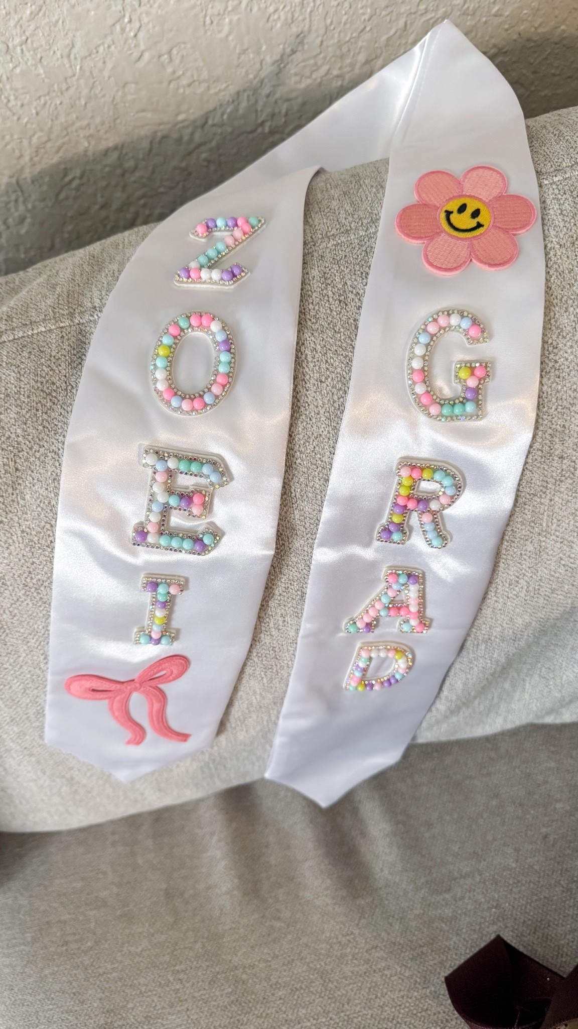 DIY Grad Stole 🎀

#LTKKids #LTKmomlife #LTKU