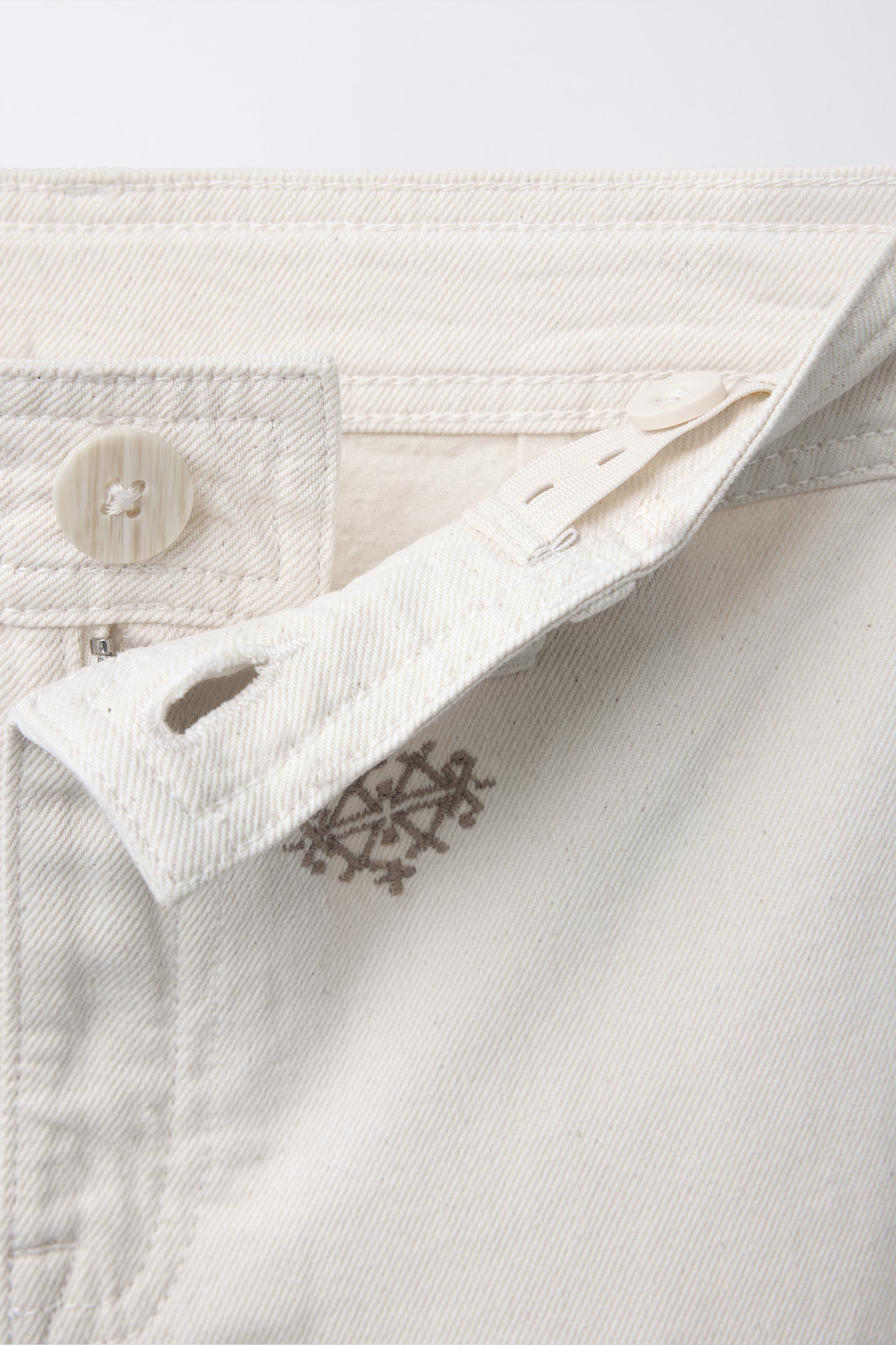 JEANS MARINE CON RICAMI | Zara IT